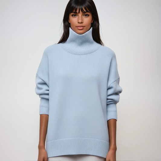 Sudadera Mujer Cuello Alto Grande Confortable - Vestiria