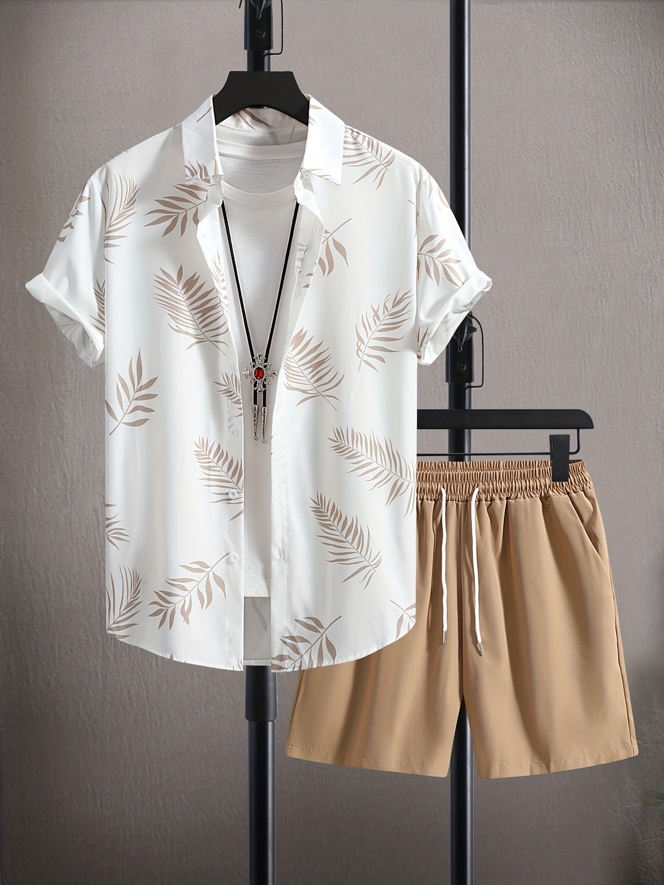 Traje de verano ligero para hombre 2 piezas