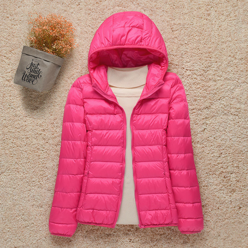 Chaqueta Acolchada Ligera Mujer Invierno