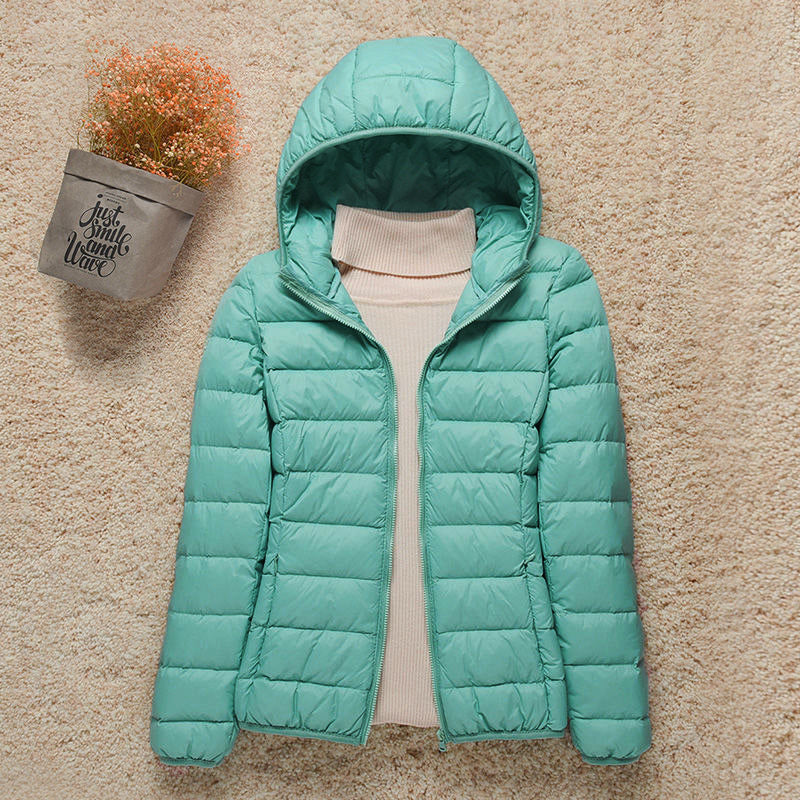 Chaqueta Acolchada Ligera Mujer Invierno