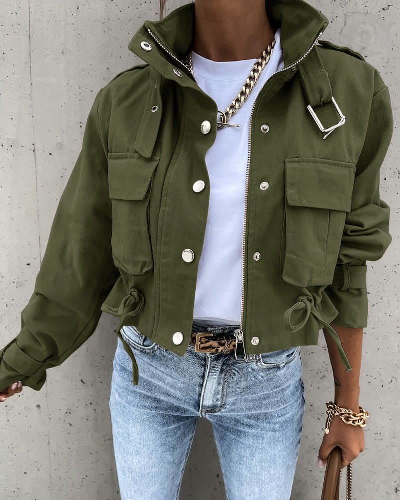 Chaqueta primaveral Mujer Ligera y Elegante