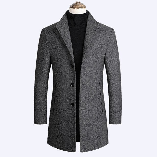Chaqueta Acolchada Hombre Abierto Cierre Botones - Vestiria