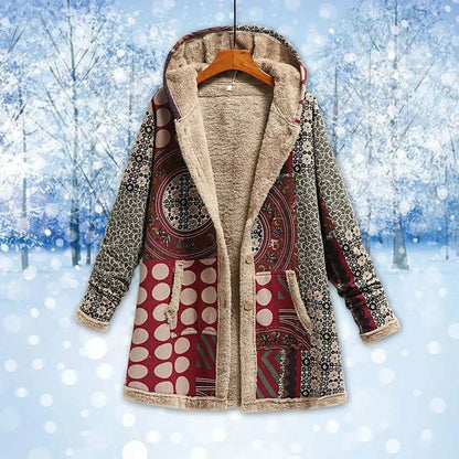 Chaqueta Polar Mujer Acolchada y Elegante