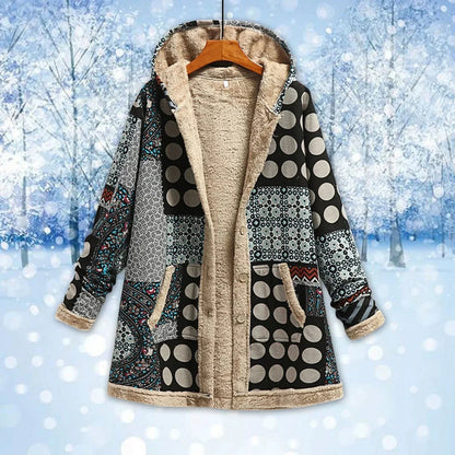 Chaqueta Polar Mujer Acolchada y Elegante