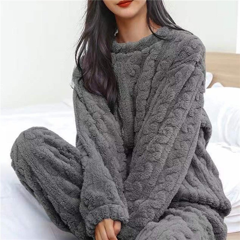 Pijama Fleece Acogedor Mujer