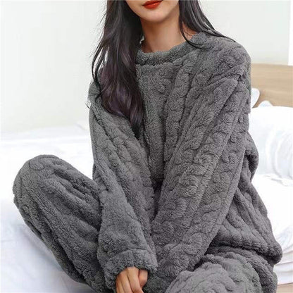 Pijama Fleece Acogedor Mujer