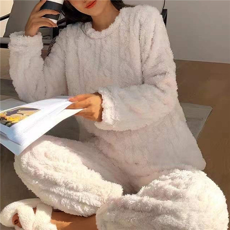 Pijama Fleece Acogedor Mujer