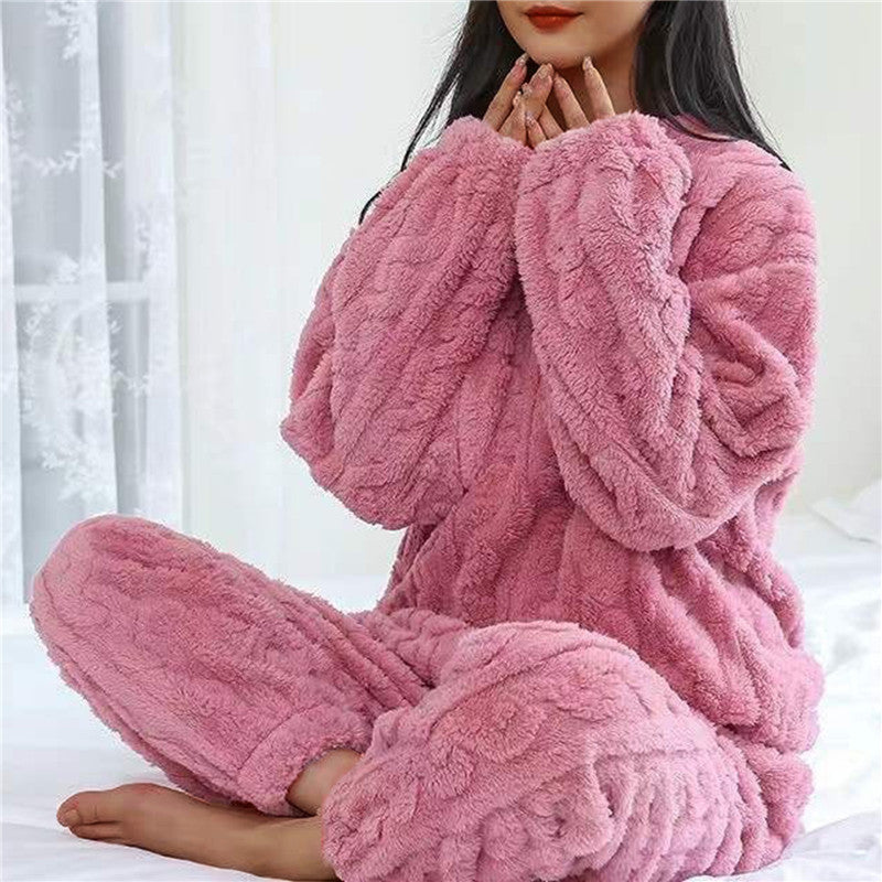 Pijama Fleece Acogedor Mujer