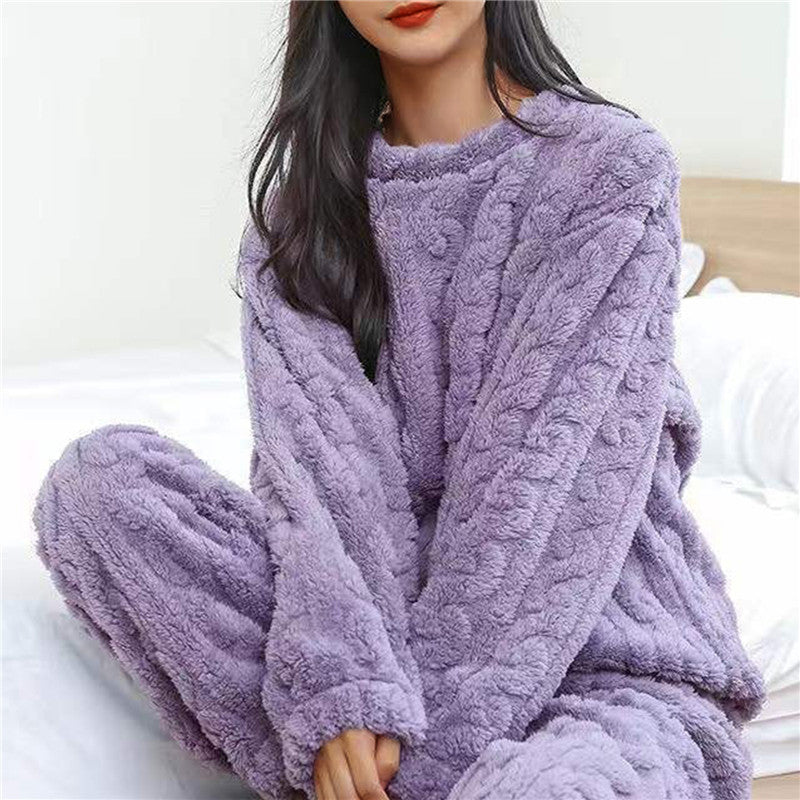 Pijama Fleece Acogedor Mujer
