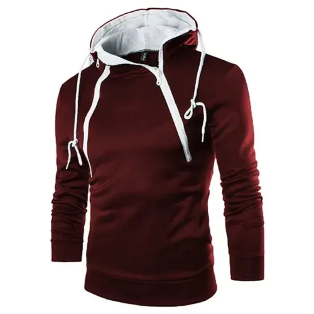 Sudadera Hombre Capucha Manga Larga Cálida