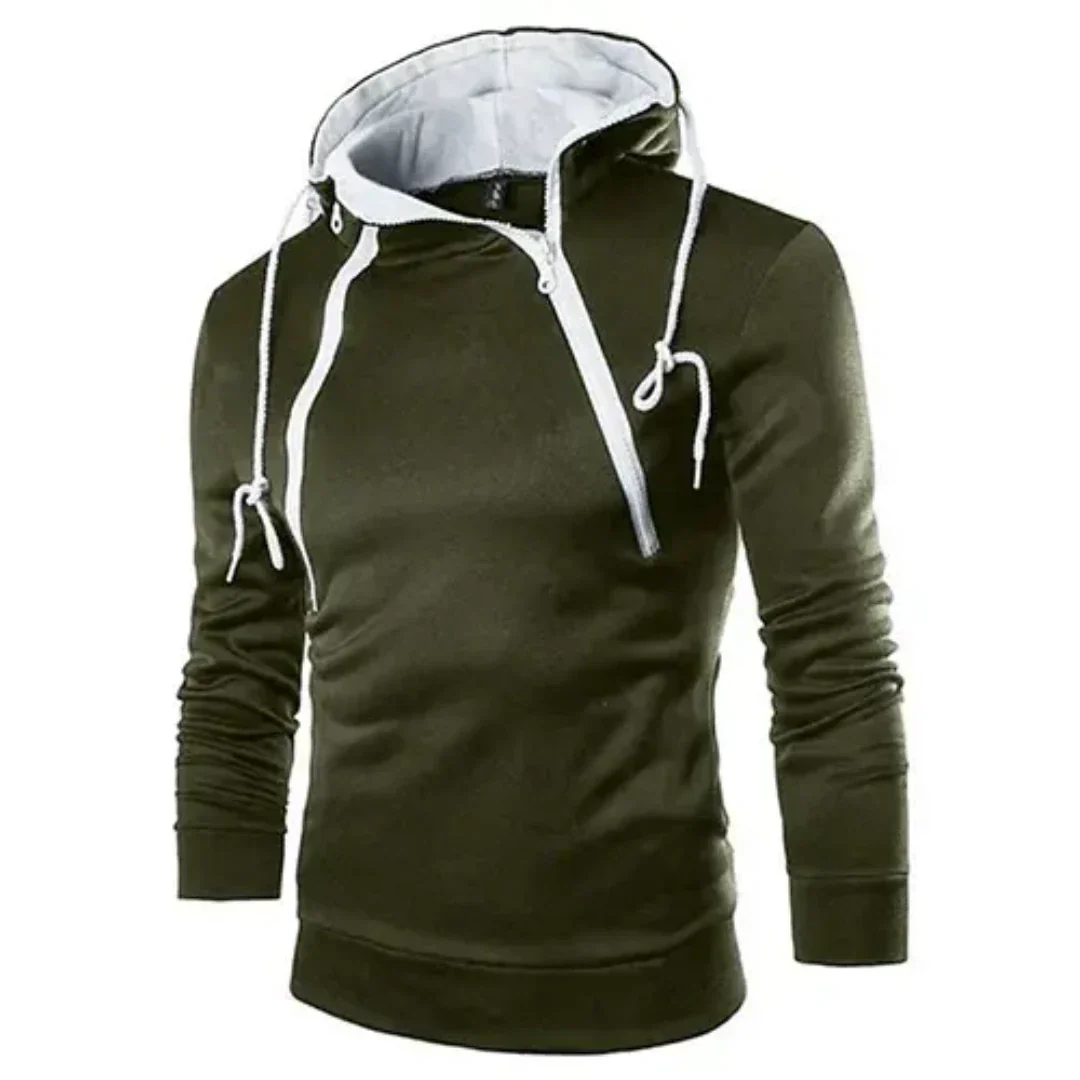 Sudadera Hombre Capucha Manga Larga Cálida