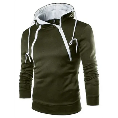 Sudadera Hombre Capucha Manga Larga Cálida