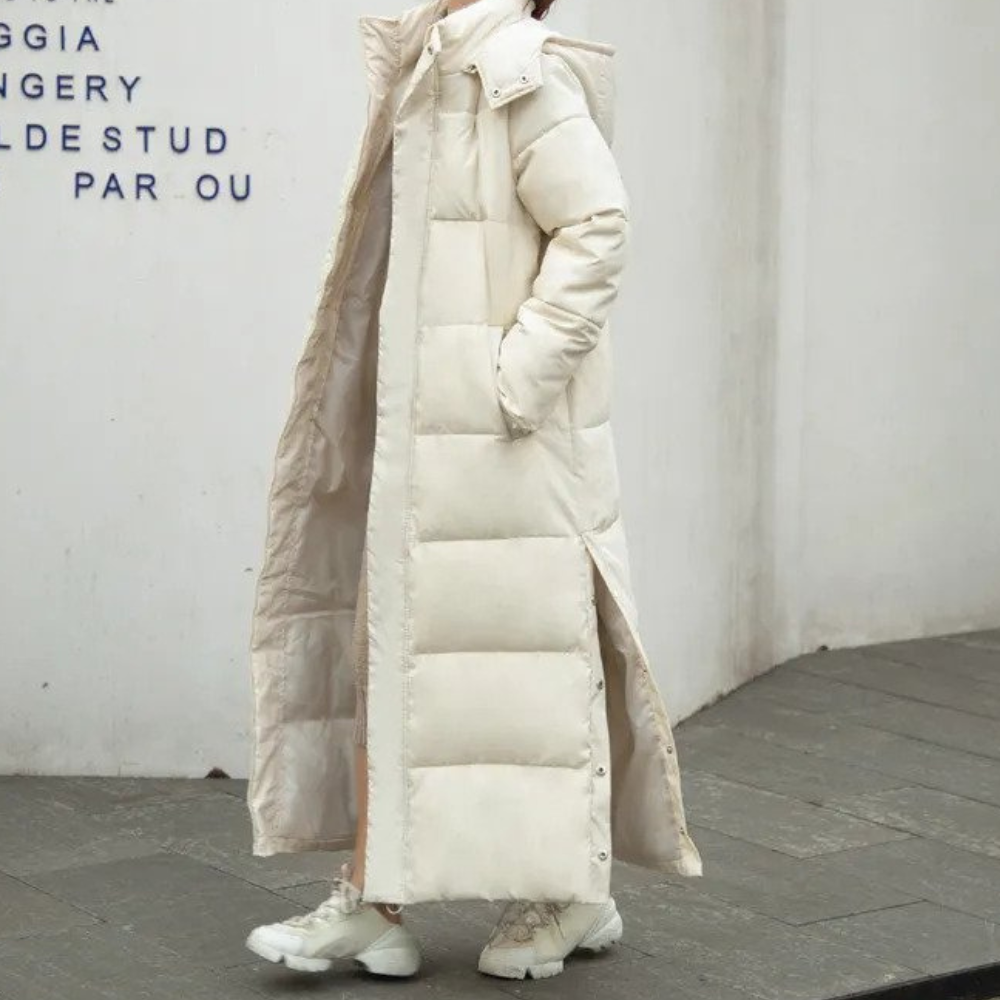 Abrigo Invierno Acolchado Mujer Caliente