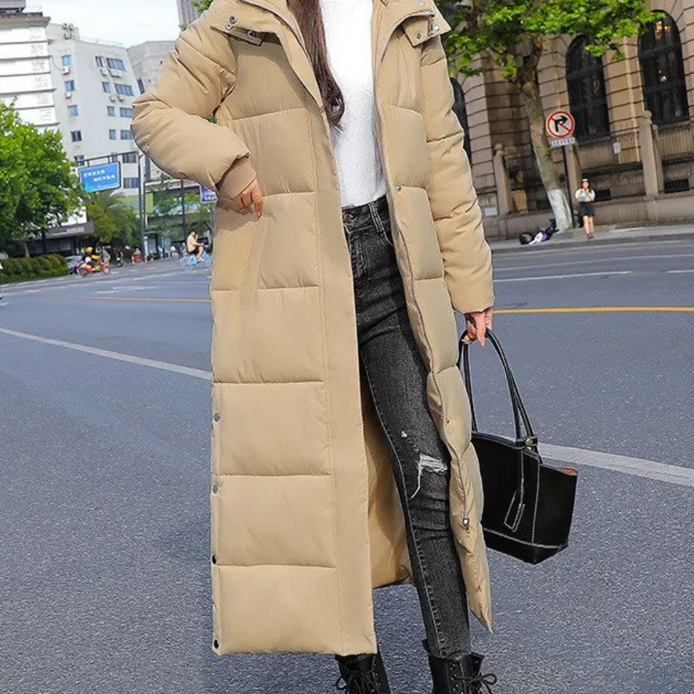 Abrigo Invierno Acolchado Mujer Caliente - Vestiria