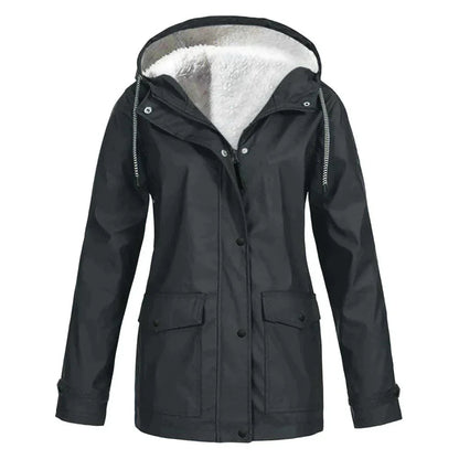Chaquetón Mujer Impermeable Ajustado Diseño Actual - Vestiria