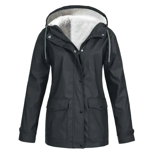 Chaquetón Mujer Impermeable Ajustado Diseño Actual - Vestiria