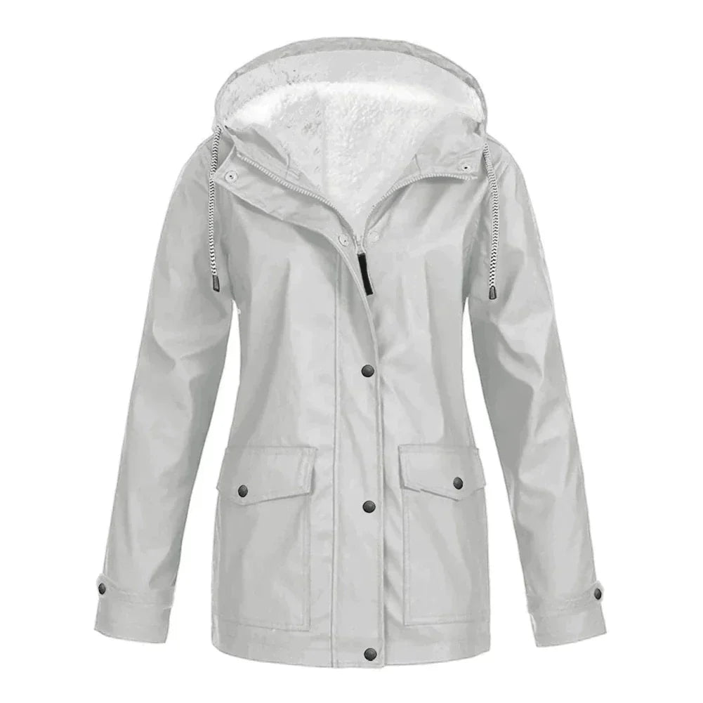 Chaquetón Mujer Impermeable Ajustado Diseño Actual