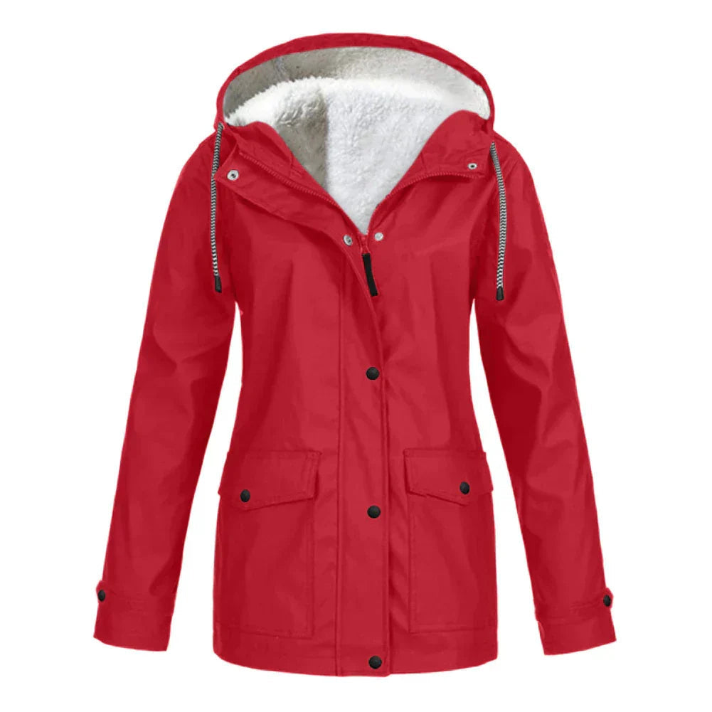 Chaquetón Mujer Impermeable Ajustado Diseño Actual