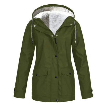 Chaquetón Mujer Impermeable Ajustado Diseño Actual