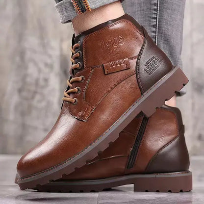 Botas Cuero Auténticas Estilo Rústico