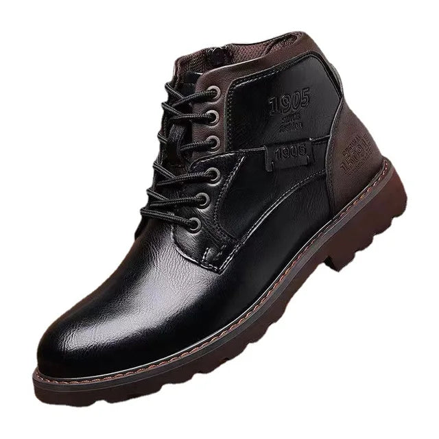 Botas Cuero Auténticas Estilo Rústico