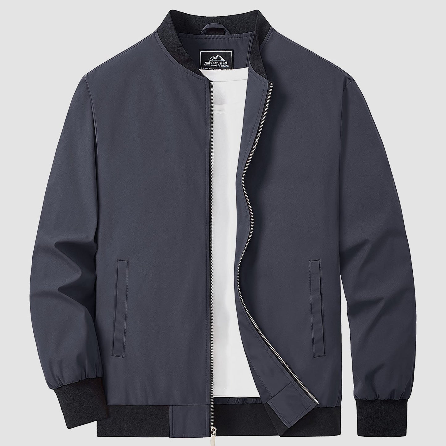Chaquetón deportivo ligero con bolsas - Vestiria