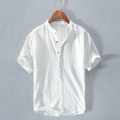 Camiseta Hombre Cuello Alto Casual