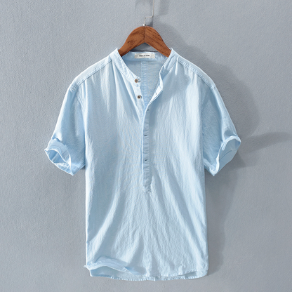 Camiseta Hombre Cuello Alto Casual