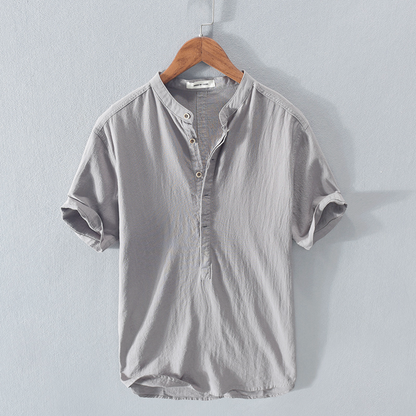 Camiseta Hombre Cuello Alto Casual