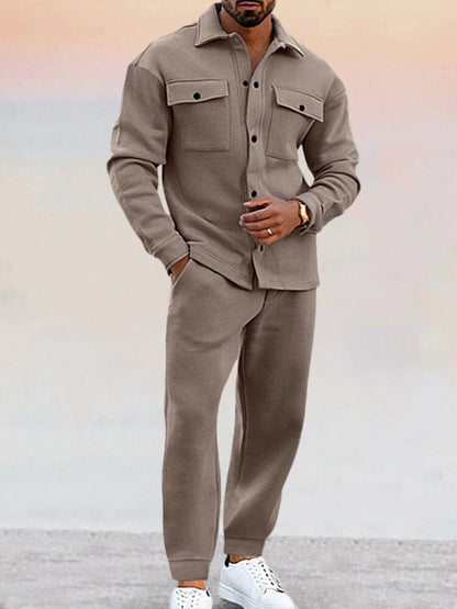Traje Invierno Hombre Moderno Dos Piezas - Vestiria