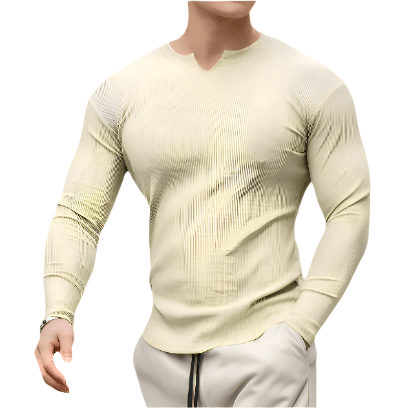 Camiseta deportiva hombre transpirable cómoda
