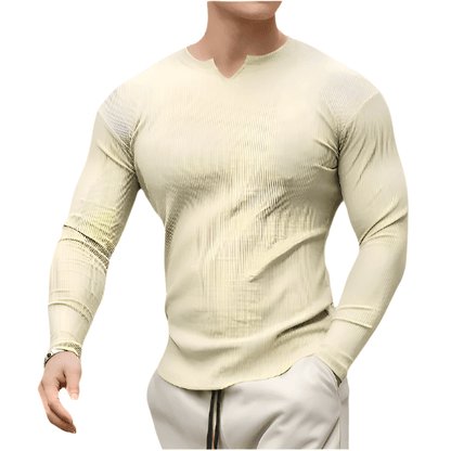 Camiseta deportiva hombre transpirable cómoda
