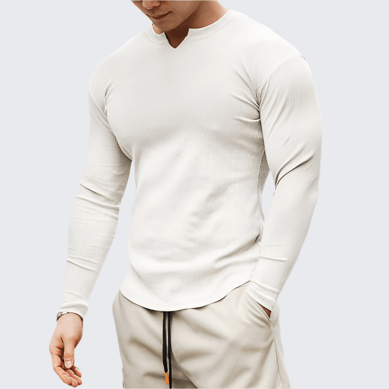 Camiseta deportiva hombre transpirable cómoda