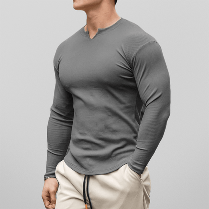 Camiseta deportiva hombre transpirable cómoda