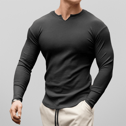 Camiseta deportiva hombre transpirable cómoda
