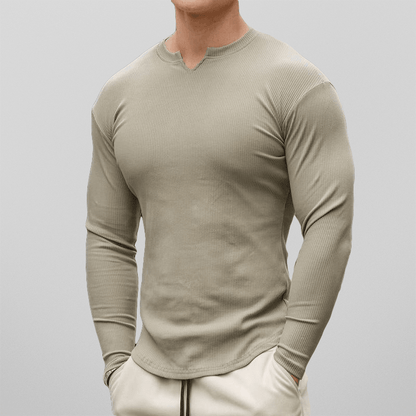 Camiseta deportiva hombre transpirable cómoda