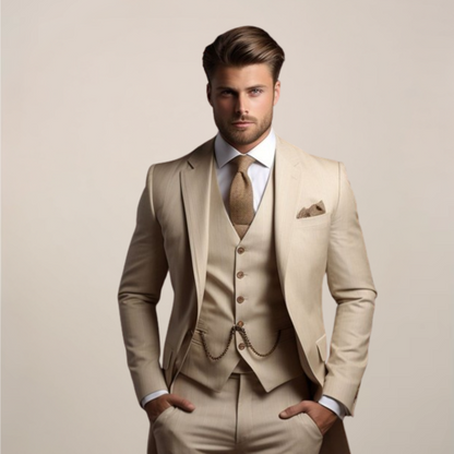 Traje Hombre Primavera Elegante