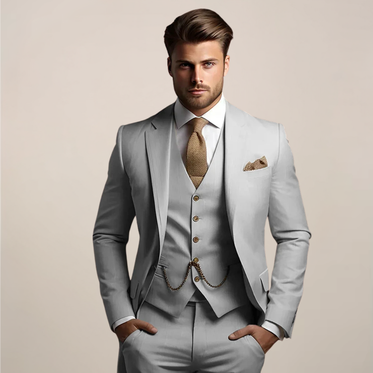 Traje Hombre Primavera Elegante - Vestiria