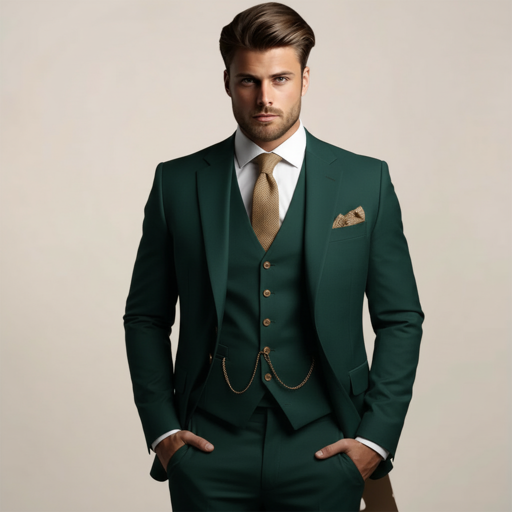 Traje Hombre Primavera Elegante