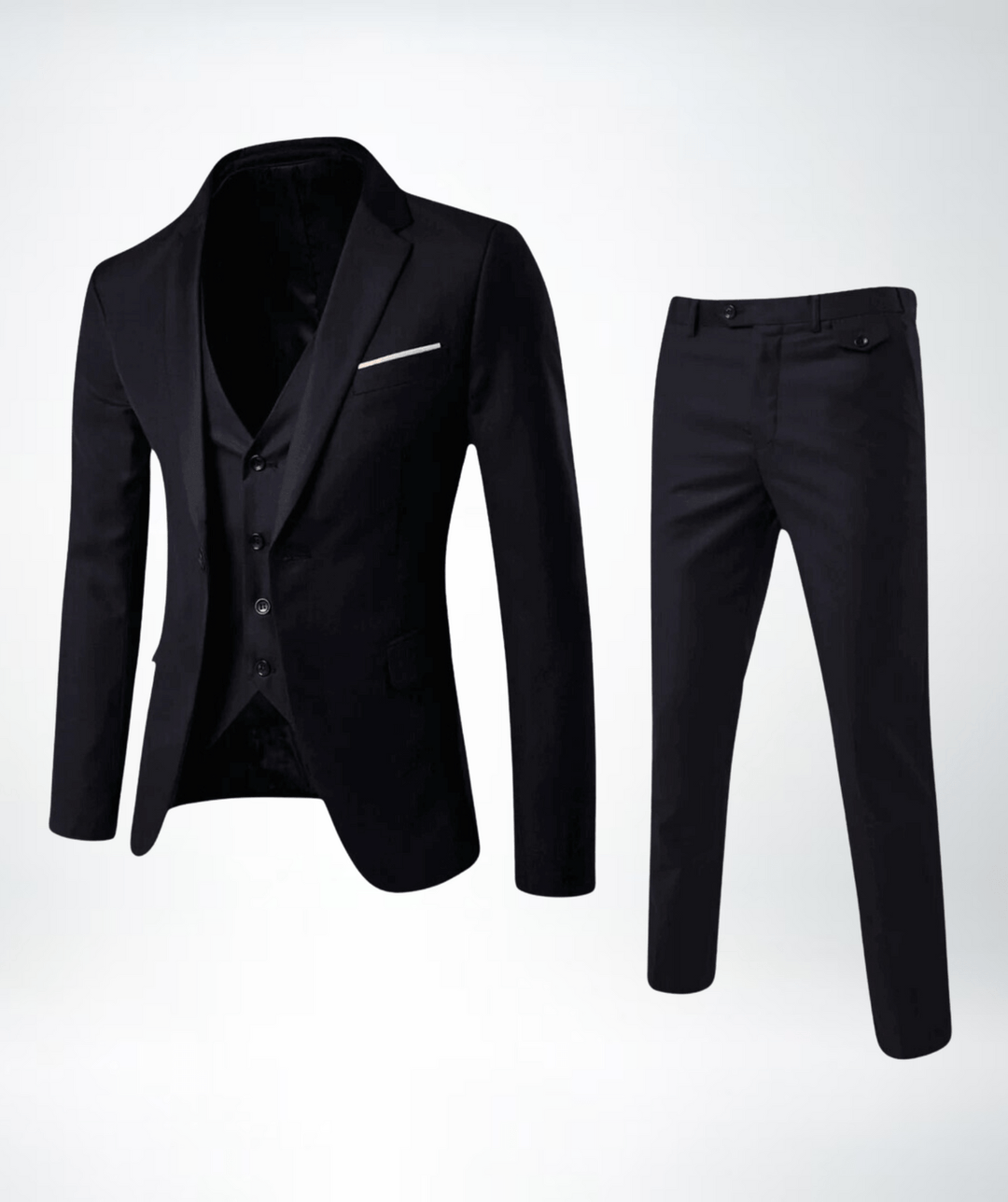 Traje Invierno Hombre Clásico Tres Piezas