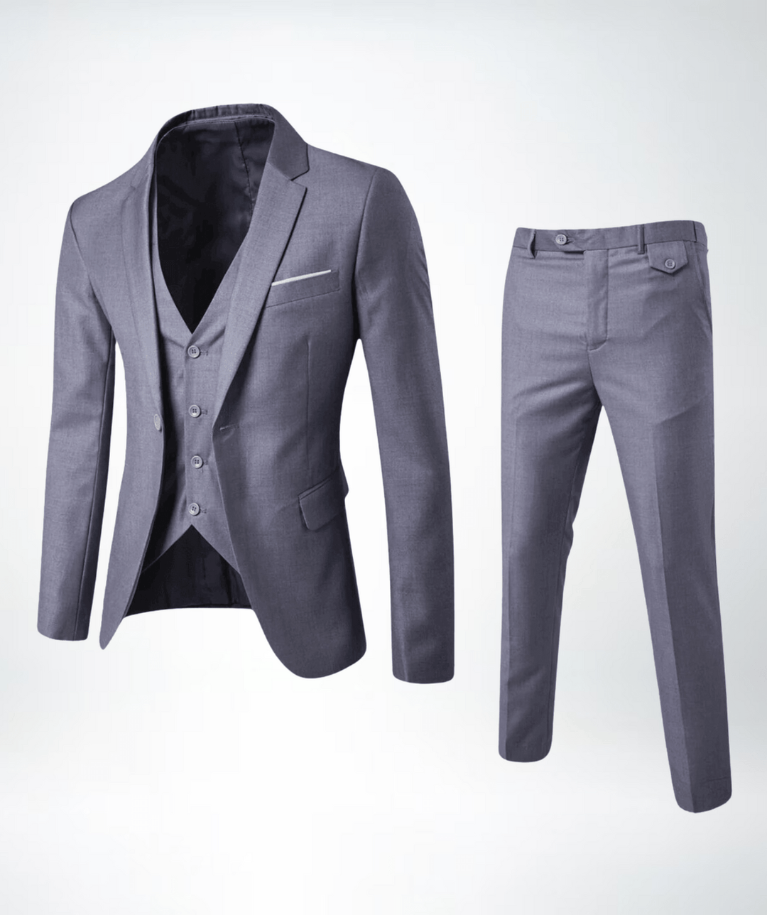 Traje Invierno Hombre Clásico Tres Piezas