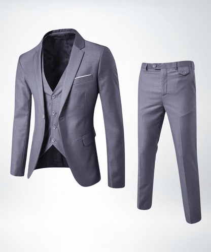 Traje Invierno Hombre Clásico Tres Piezas