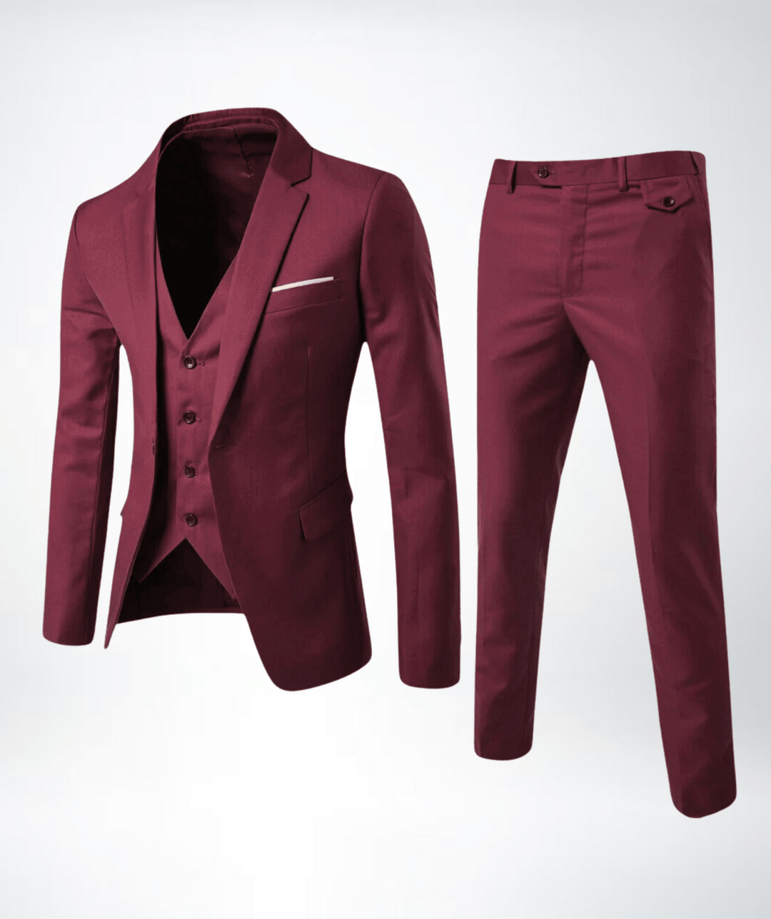 Traje Invierno Hombre Clásico Tres Piezas