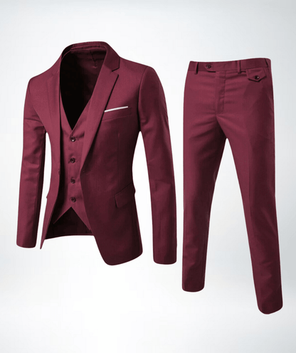 Traje Invierno Hombre Clásico Tres Piezas