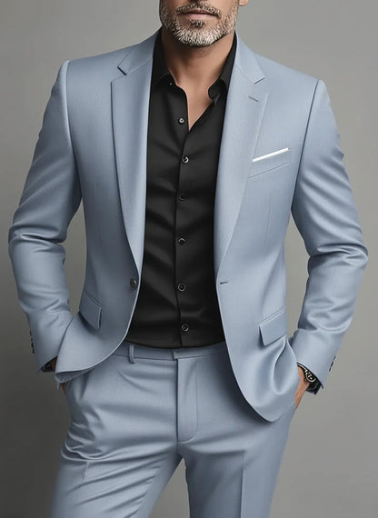 Traje Hombre Primavera Estiloso Corte Clásico