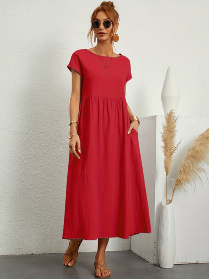 Vestido Lino Fresco y Ligero Estilo Boho