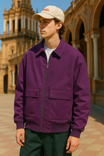 Chaqueta Hombre Estilo Coreano Ligero Primavera - Clara Moda