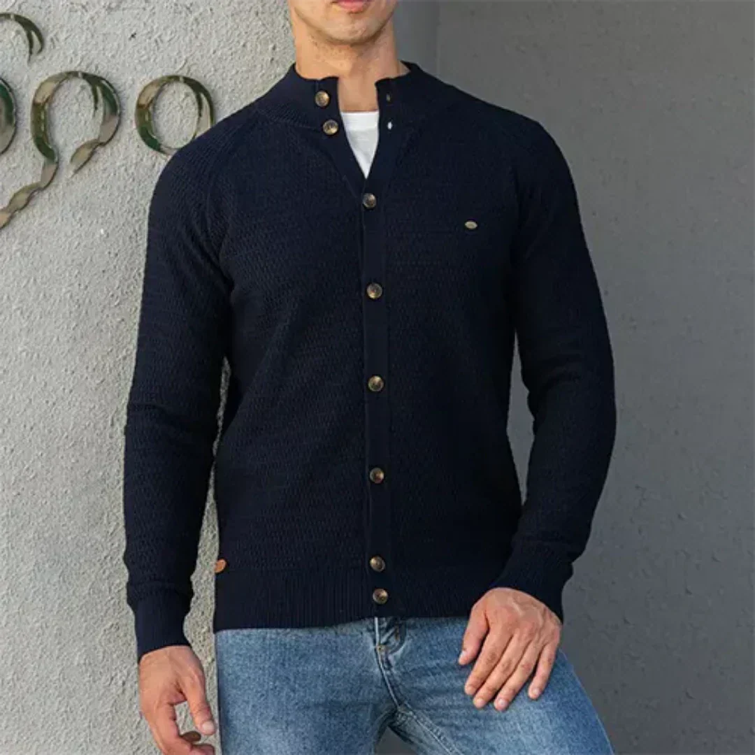 Jersey Punto Hombre Caliente Abrigado - Vestiria