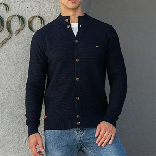 Jersey Punto Hombre Caliente Abrigado - Vestiria