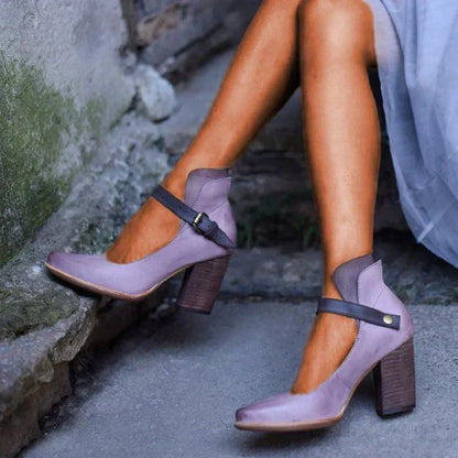 Zapato Mujer Tacón Alto Elegante